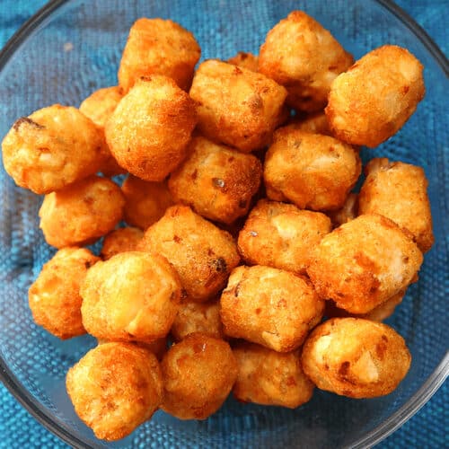 air fryer tater tots featured