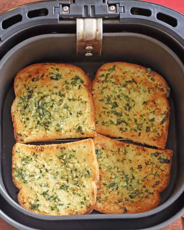 remove bread from air fryer