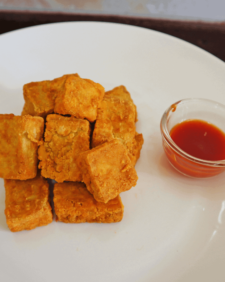 air fryer breaded tofu