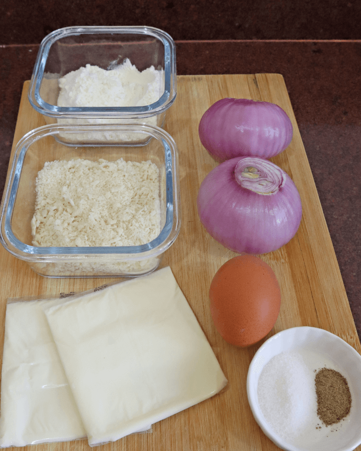 onion rings in air fryer ingredients 