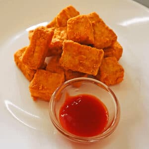 air fryer tofu featured