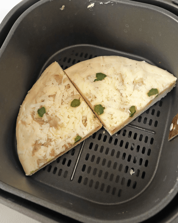 cooking a frozen pizza in air fryer