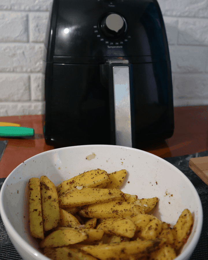air fryer potato wedges easy