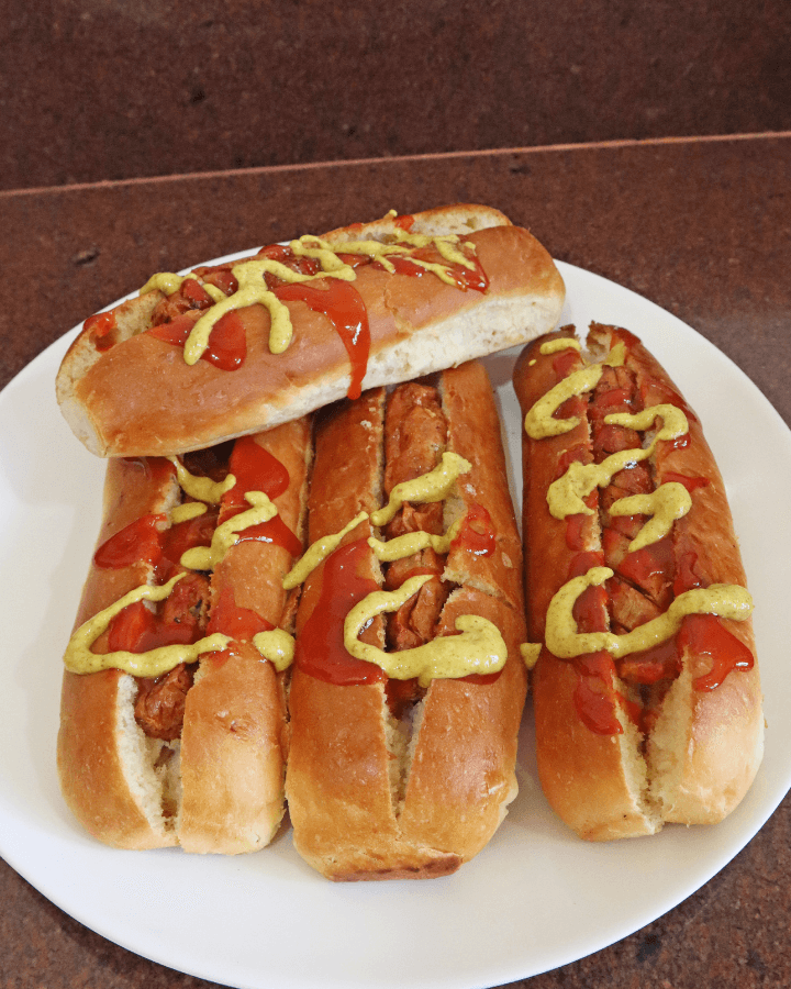 air fryer hot dogs with cheese