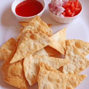 air fryer tortilla chips featured