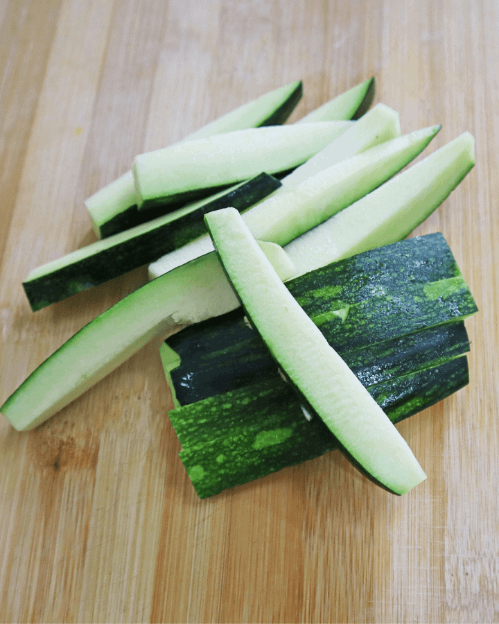 air fryer zucchini slice
