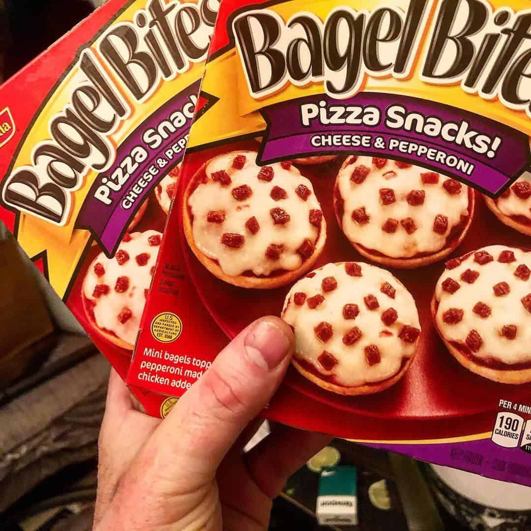 bagel bites pizza snacks