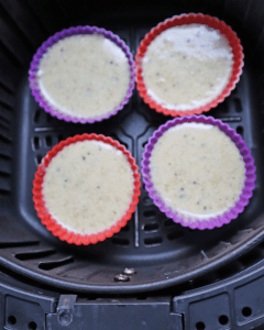 banana muffins in the air fryer