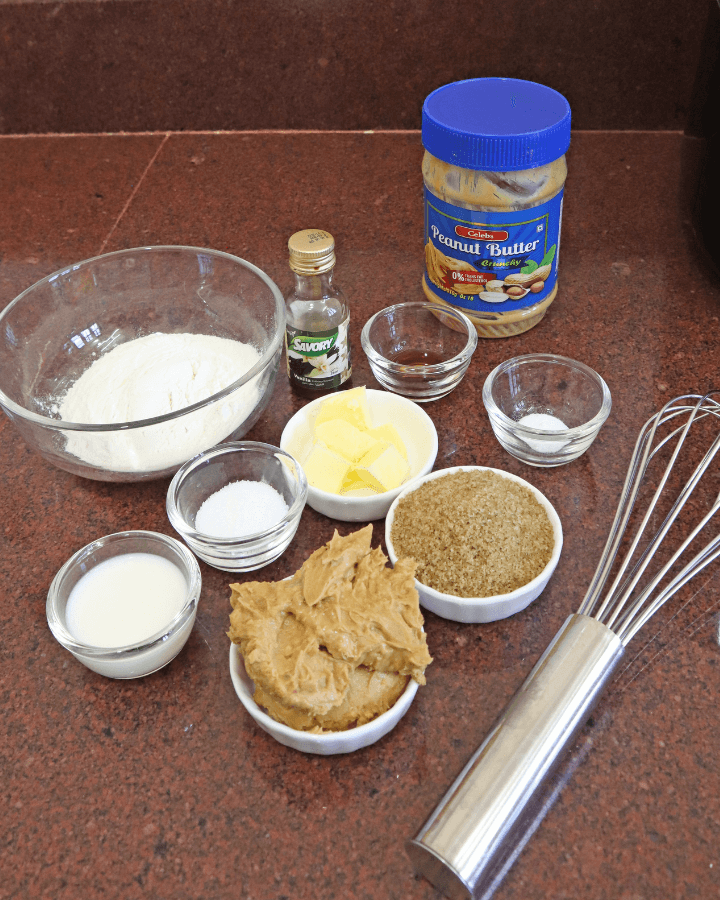 air fryer peanut butter cookies ingredients 
