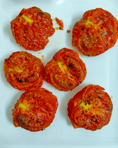 air fryer roasted tomatoes