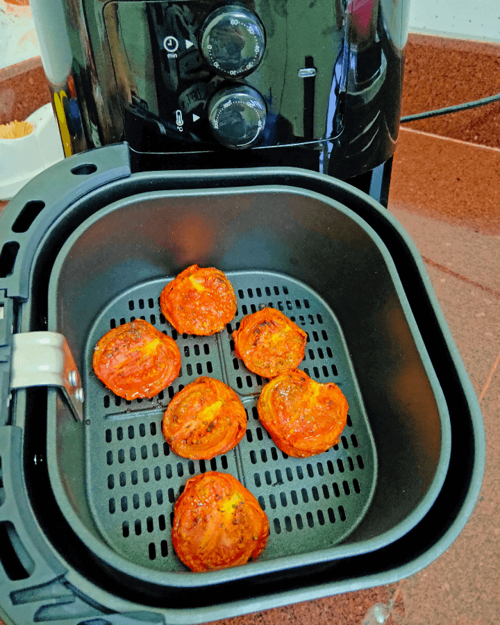 remove air fryer roasted tomatoes
