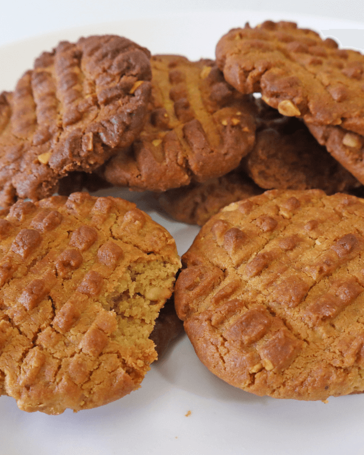 crispy peanut butter cookies 