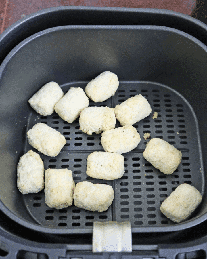 how to air fry veggie nuggets