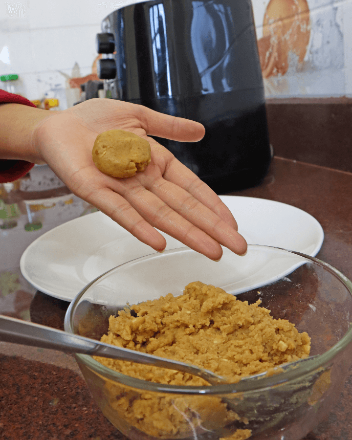 how to make peanut butter cookies in air fryer