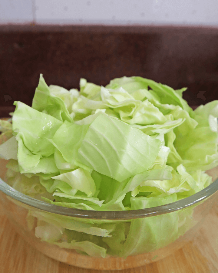 bowl of cabbage