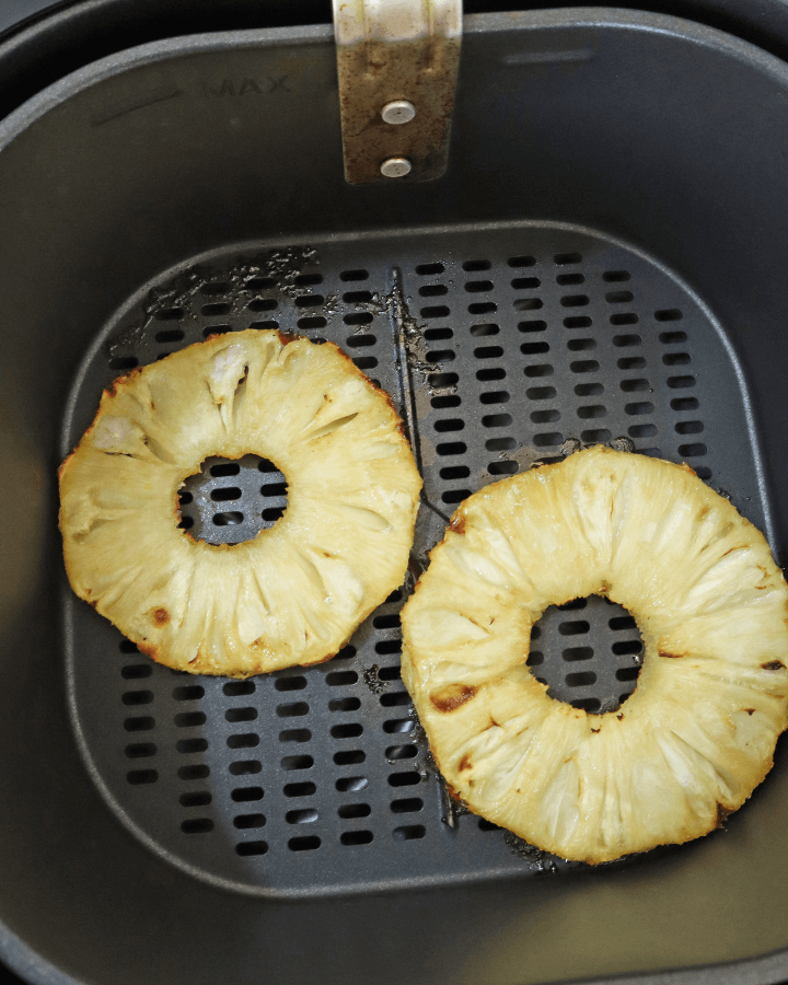 remove air fryer grilled pineapple