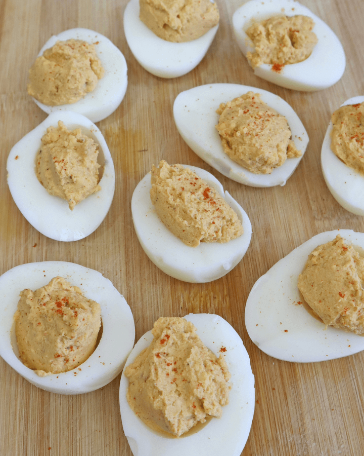how to deep fry deviled eggs