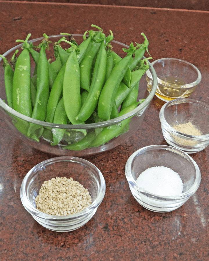 snap peas ingredients 