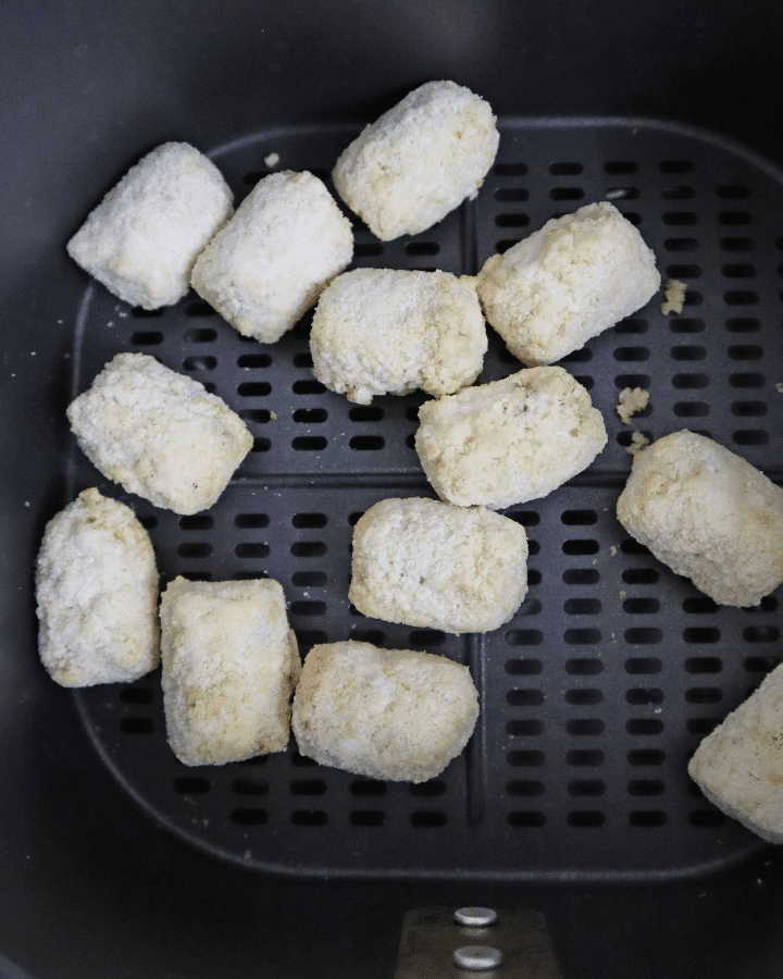 how to cook frozen veggie tots in air fryer