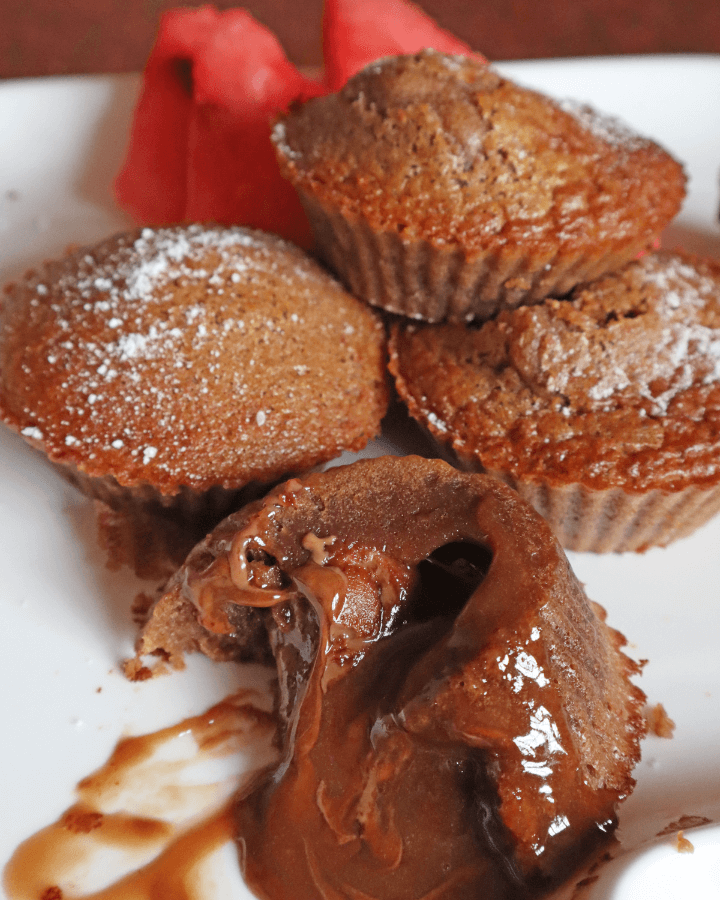 air fryer lava cake for one