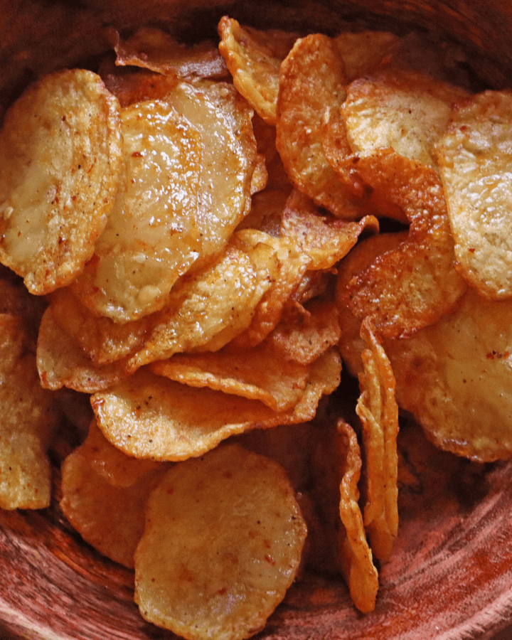 air fryer potato chips calories