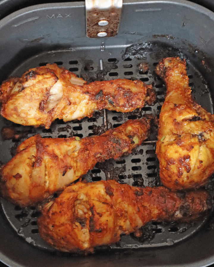 remove air fryer tandoori chicken