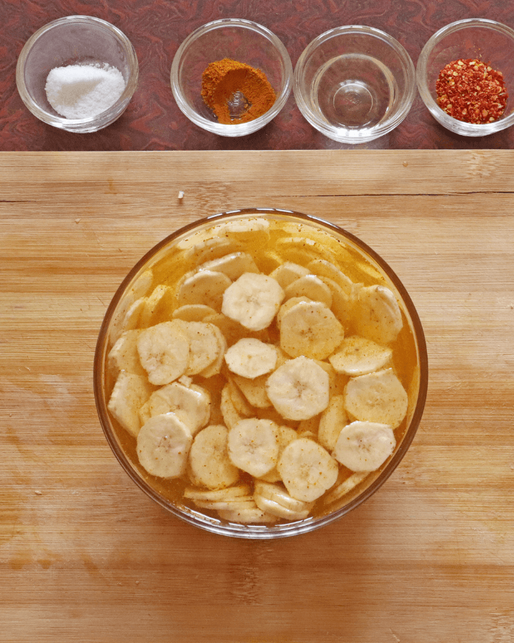 recipe for air fryer banana chips