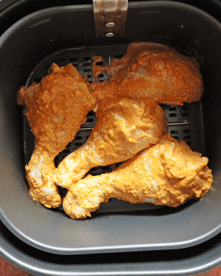 tandoori chicken air fryer temperature