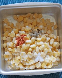 air fryer frozen corn kernels spices
