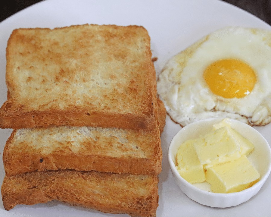 air fryer toast bread and butter