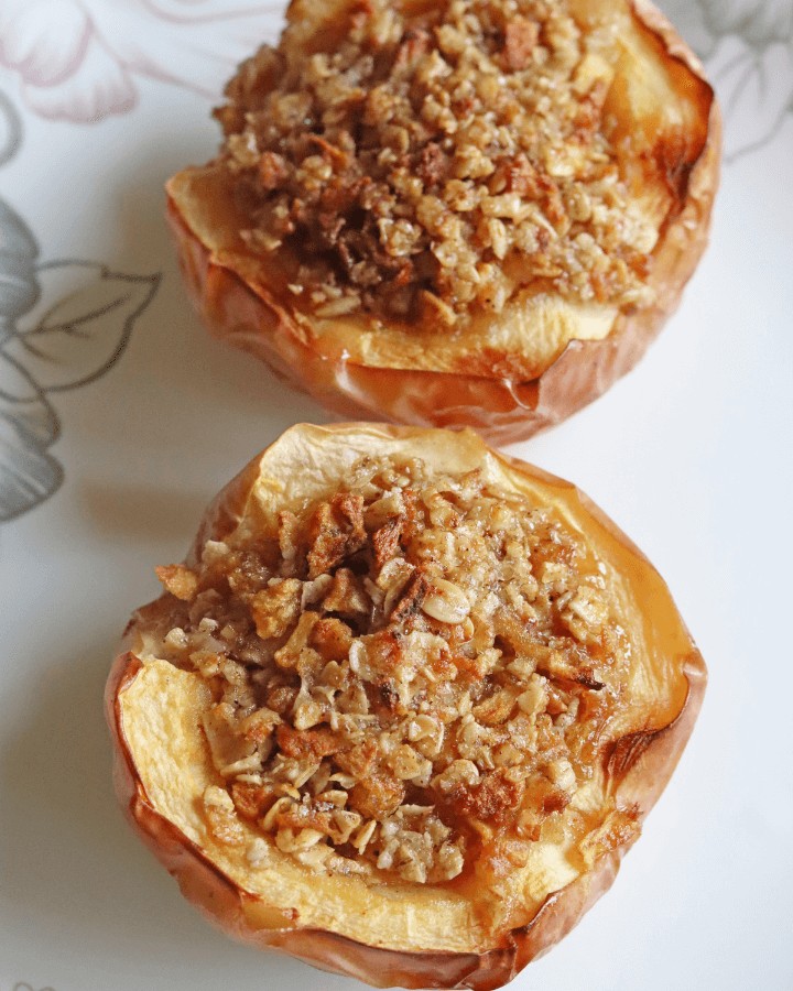 delicious air fryer baked apples