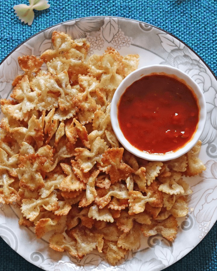 fried pasta chips air fryer