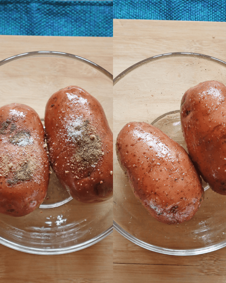 air fryer baked potatoes quick