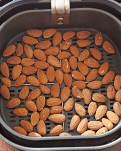 air fryer dry roasted almonds