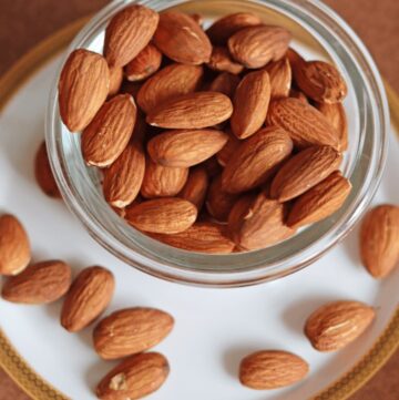 air fryer roasted almonds