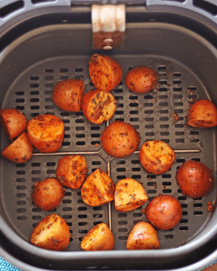 seasoned baby potatoes in air fryer