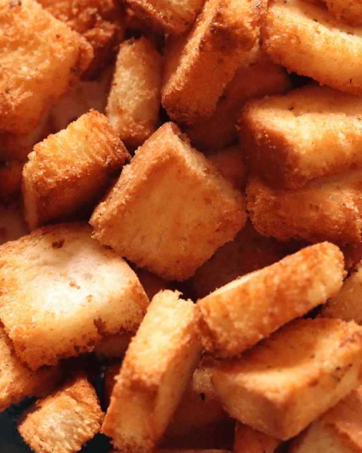 healthy air fryer croutons