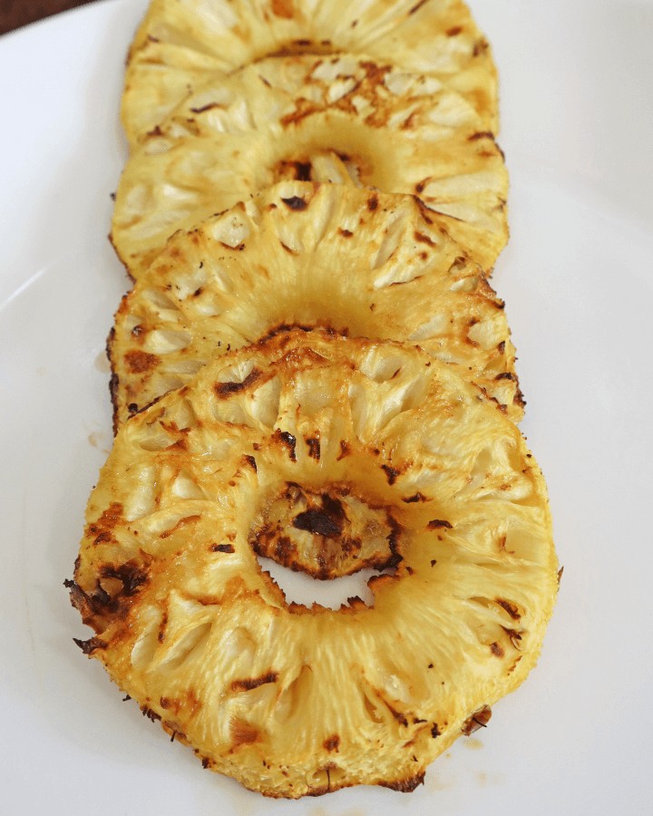 Air Fryer Grilled Pineapple