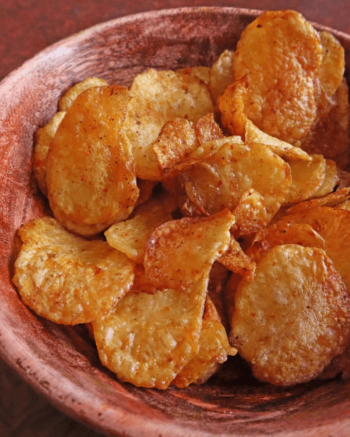Air Fryer Potato Chips
