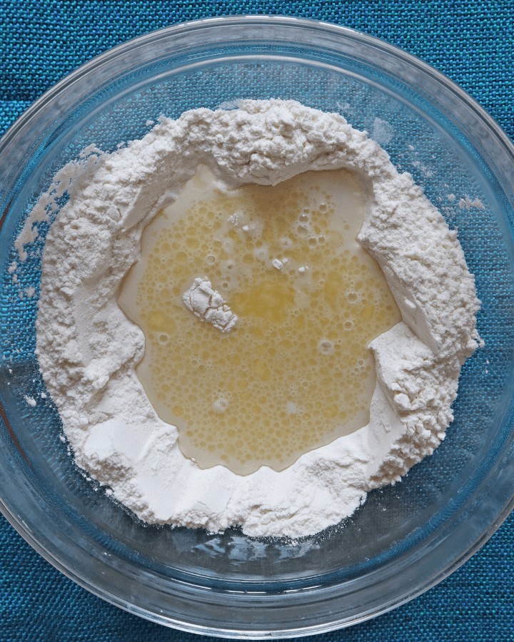 yeast and flour mix
