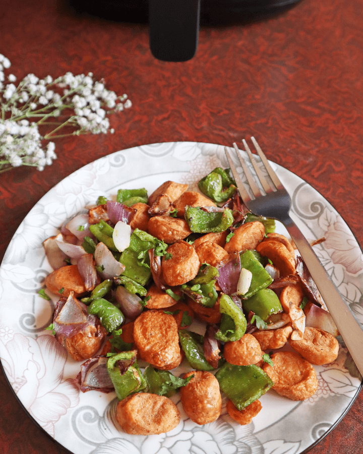 Easy Air Fryer Sausage And Peppers (20 mins) TopAirFryerRecipes