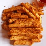 air fryer yuca fries featured