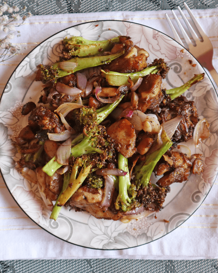 healthy chicken and broccoli air fryer recipe
